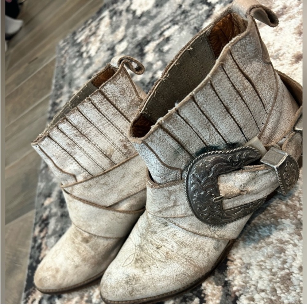 Western ankle boots